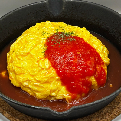 ふわトロ！スキレットオムライス