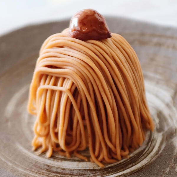 ３種のイタリア栗モンブラン