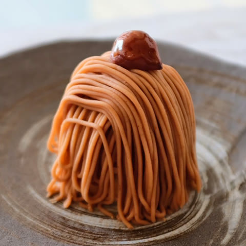 厳選3種のイタリア栗モンブラン