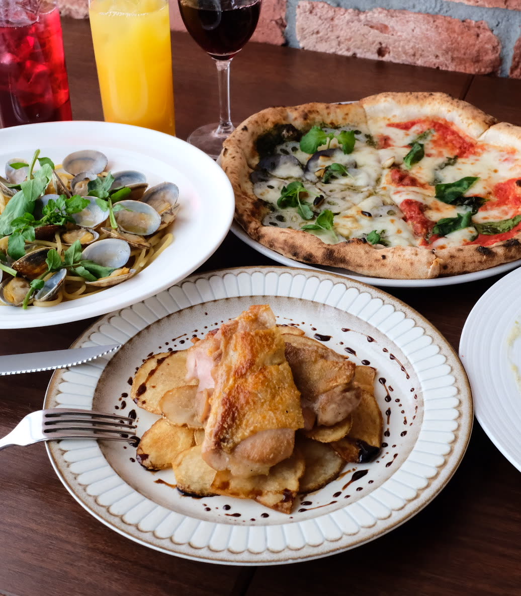 カジュアルプランの料理例